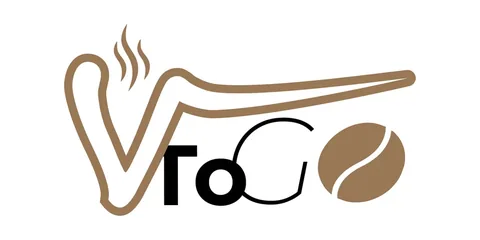 Logo V To Go – gestaltet von Fly & Froth